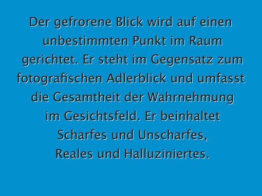 Blickrichtung